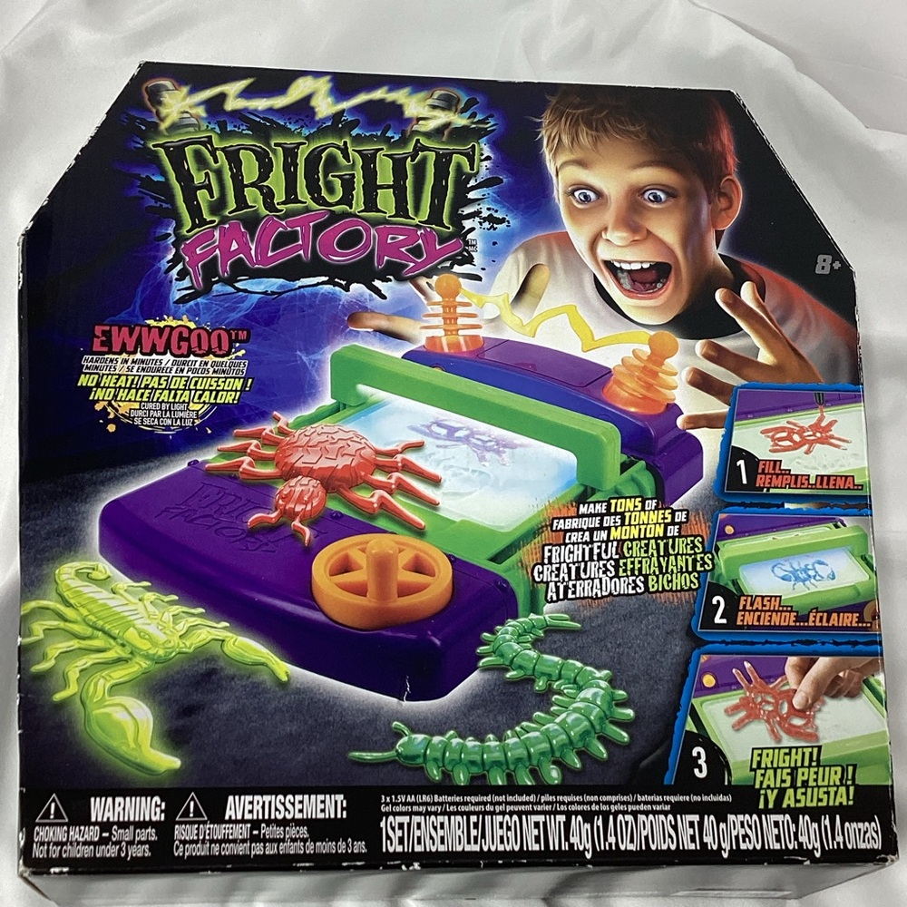 Fright Factory EwwGoo Toy Set Creature Creator Tech 4 Kids